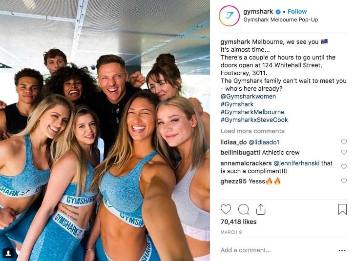 Câu chuyện tăng trưởng thành công Gymshark